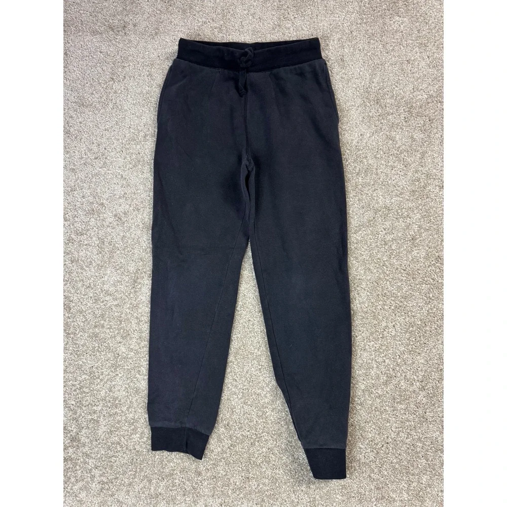 The Childrens Place Boys Black Fleece Jogger Pants Size XL 14 Sweatpants